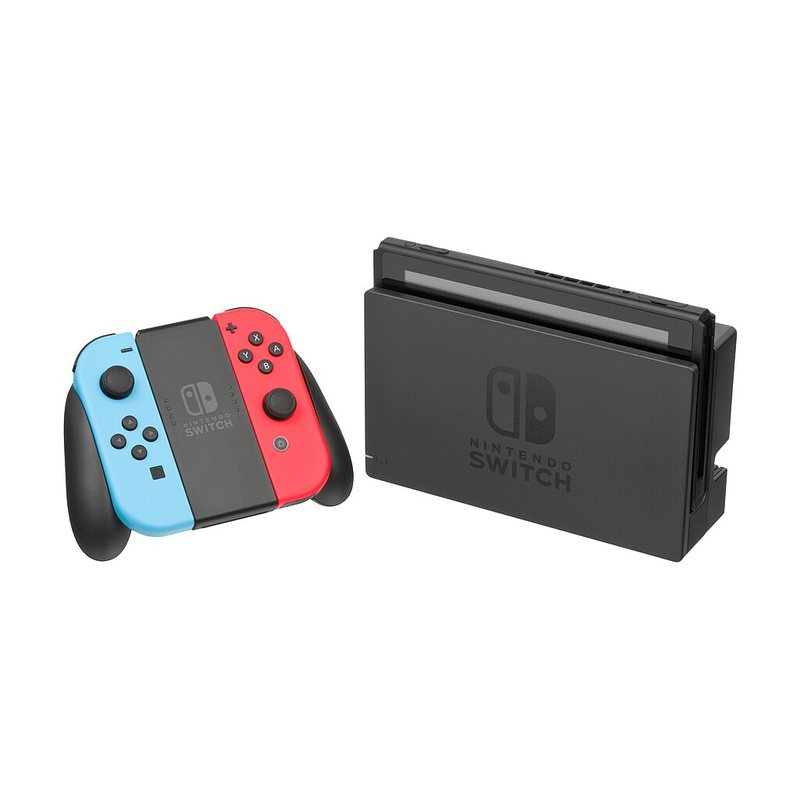 Nintendo Switch Console with Neon Joy-Con